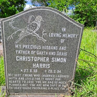 HARRIS Christopher Simon 1958-1994