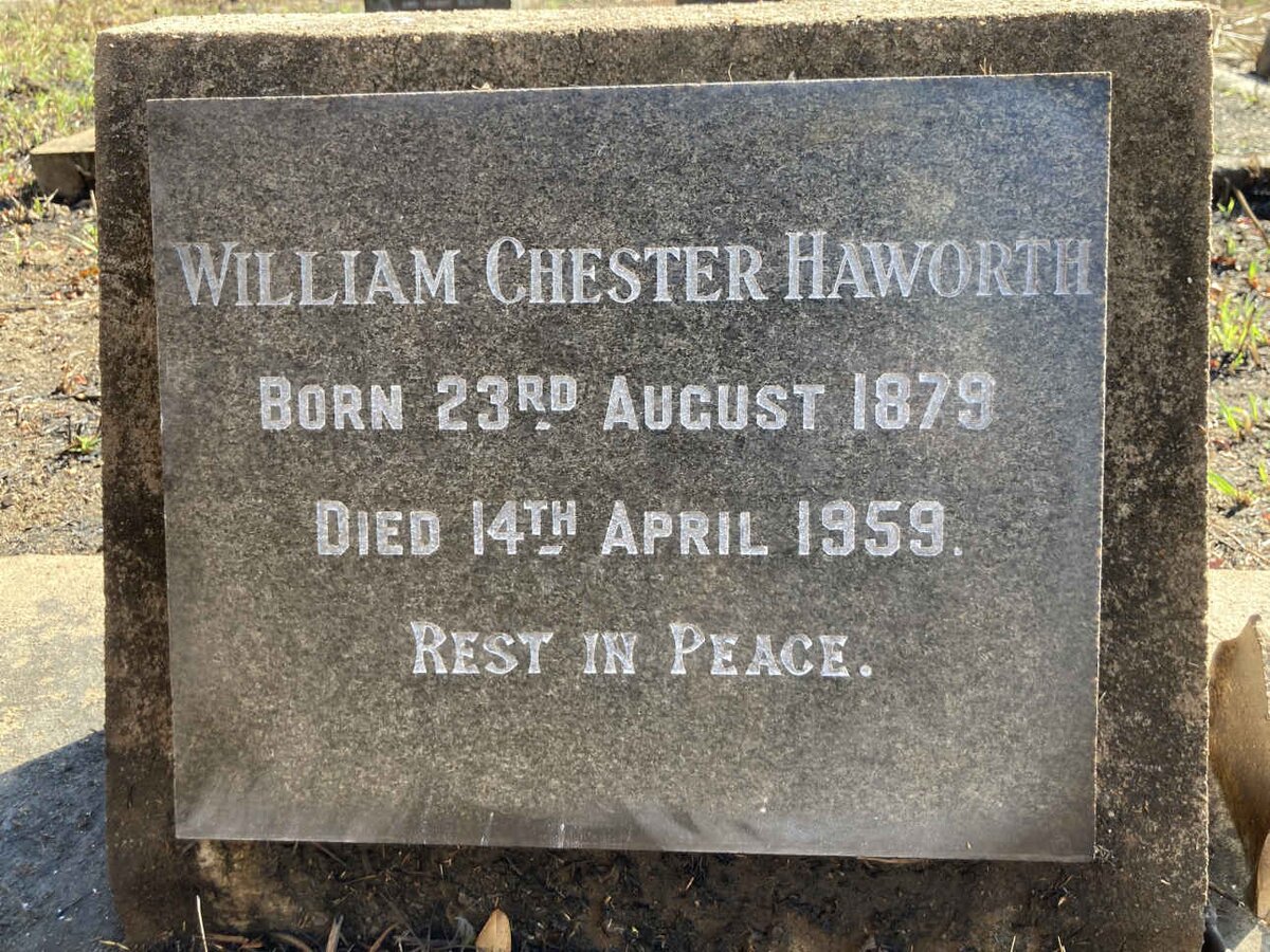 HAWORTH William Chester 1879-1959