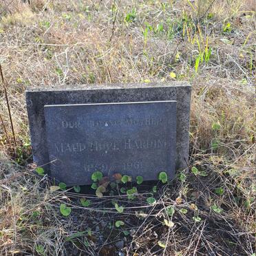 HARDING Maud Hope -1961