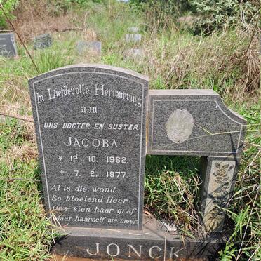 JONCK Jacoba 1962-1977