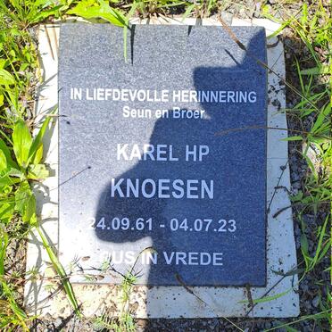 KNOESEN Karel H.P. 1961-2023