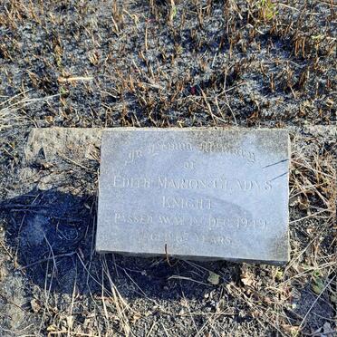 KNIGHT Edith Marion Gladys -1949