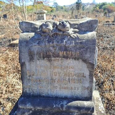 KRUGEL Arlene Joy 1938-1942