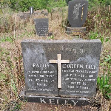 KELLY Paddy 1923-1974 :: KELLY Doreen Lily 1917-1998