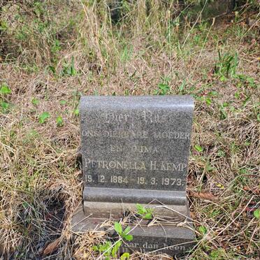 KEMP Petronella H. 1884-1973