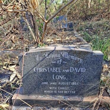 LONG David -1985 & Christabel -1985