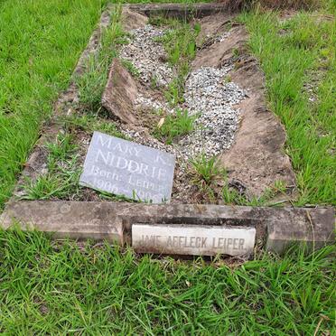 LEIPER Jane Affleck :: NIDDRIE Mary K. nee LEIPER 1906-1996