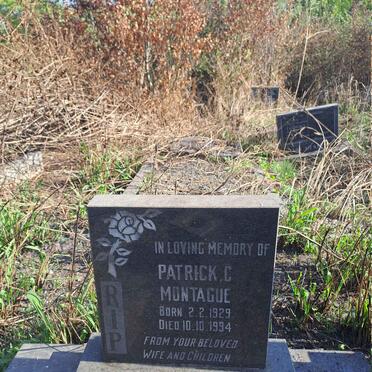 MONTAGUE Patrick C. 1929-1994