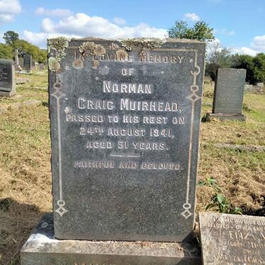 MUIRHEAD Norman Craig -1941