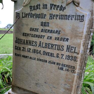 NEL Johannes Albertus 1864-1930