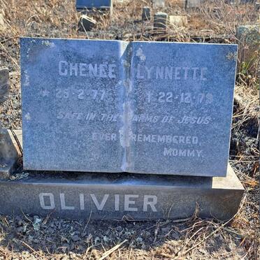 OLIVIER Chenee Lynnette 1977-1979