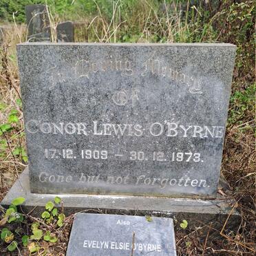 O'BYRNE Conor Lewis 1909-1973 & Evelyn Elsie 1909-2001