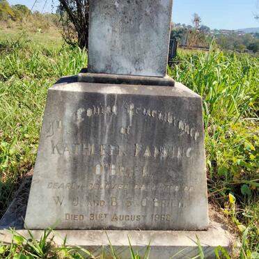 O'BRIEN Kathleen Fanning -1962