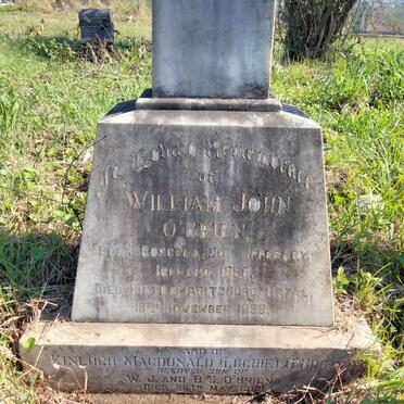 O'BRIEN William John 1860-1959 :: O'BRIEN Kinloch Macdonald -1969