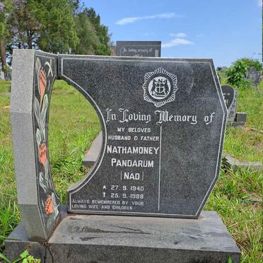 PANDARUM Nathamoney 1940-1988