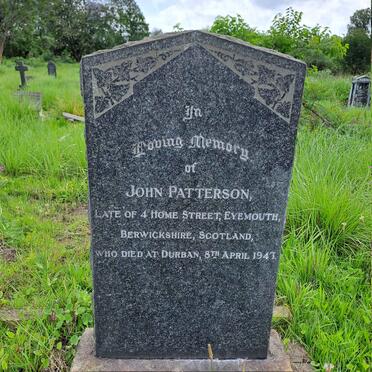 PATTERSON John -1947