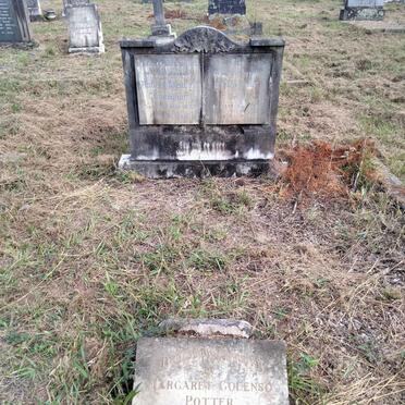 POTTER Margaret Colenso 1900-1883 :: CUNNINGHAM Robert Stewart -1933 & Agnes BELL