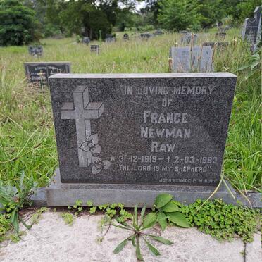 RAW France Newman 1919-1983