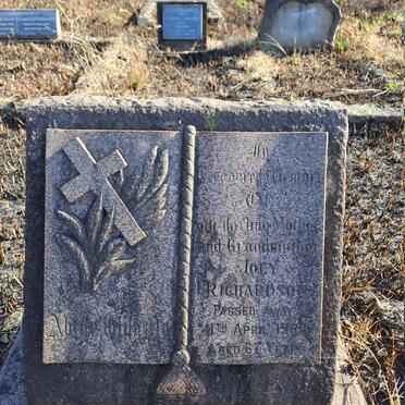 RICHARDSON Joey -195?