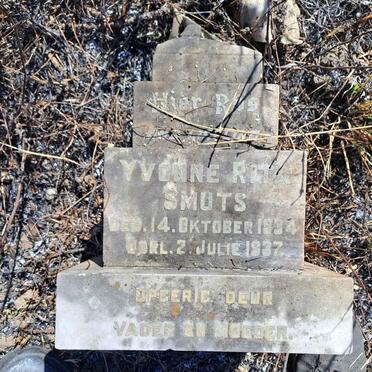 SMUTS Yvonne Rita 1934-1937