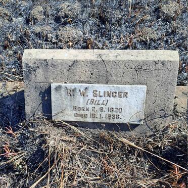 SLINGER R.W. 1920-1938