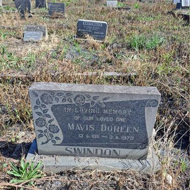 SWINDON Mavis Doreen 1911-1973