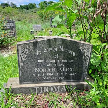 THOMAS Norah Alice 1914-1987
