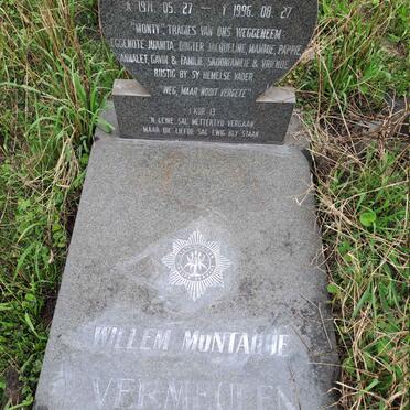 VERMEULEN Willem Montaque 1971-1996