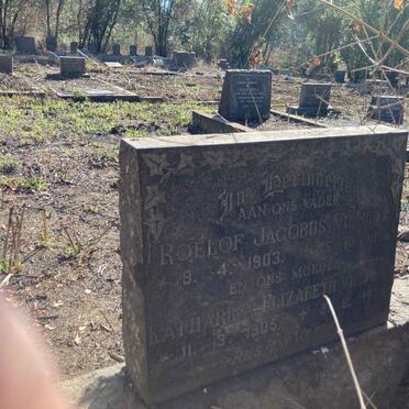VILJOEN Roelof Jacobus 1903-? & Katharina Elizabeth 1905-?