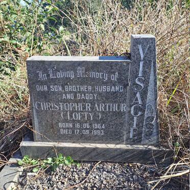 VISAGIE Christopher Arthur 1964-1993