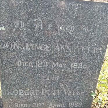 VEYSEY Robert Putt  -1963 & Constance Ann -1935