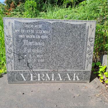 VERMAAK Marthinus Carachu 1922-1988