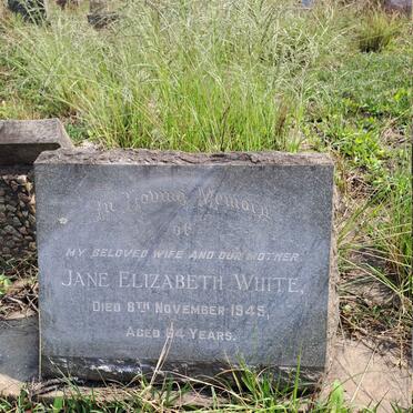WHITE Jane Elizabeth -1945