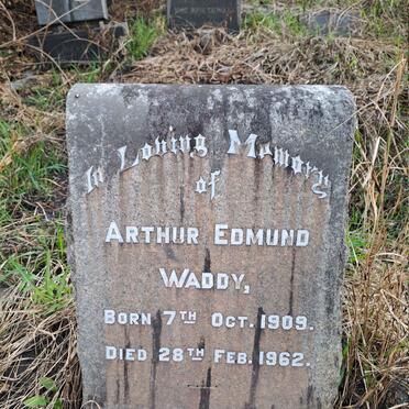 WADDY Arthur Edmund 1909-1962