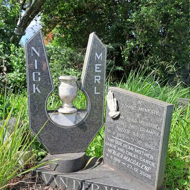 WALT Nicolaas, van der 1917-1986 & Merlier Magdalene 1916-2006