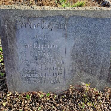 WYK Josef, van 1910-1953