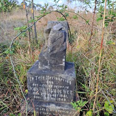 WET John William, de 1941-1949