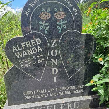 ZONDI Alfred Wanda Mseleku 1938-2005