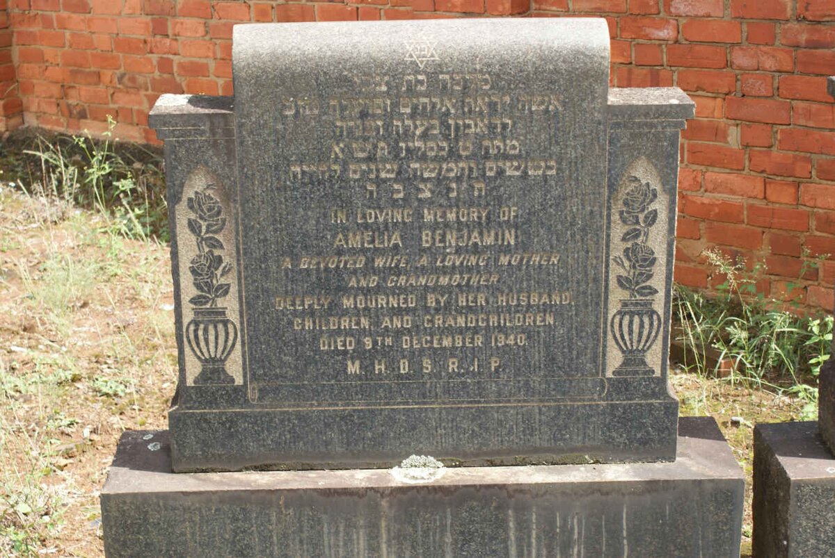 BENJAMIN Amelia -1940