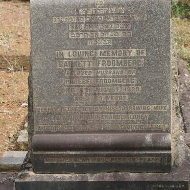 FROOMBERG Barnett -1929