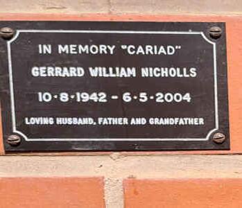 NICHOLLS Gerrard William 1942-2004