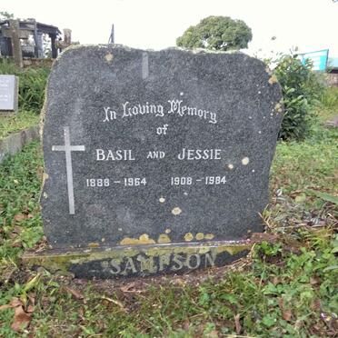 SAMPSON Basil 1888-1964 & Jessie 1908-1984