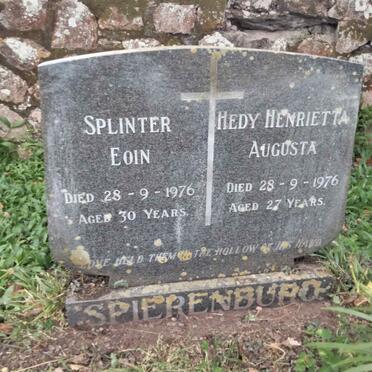 SPIERENBURG Splinter Eoin -1976 & Hedy Henrietta Augusta -1976