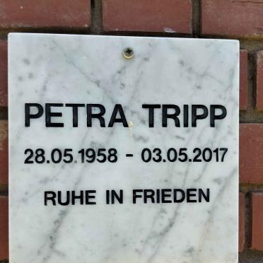 TRIPP Petra 1958-2017
