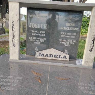 MADELA Joseph 1936-2000 & Irene Umambhense 1935-2004
