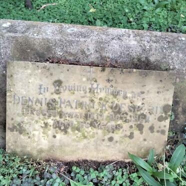 DESPARD Dennis Patrick -1964