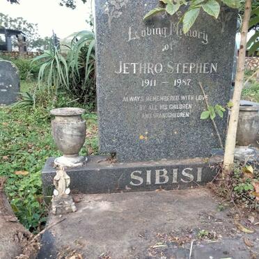 SIBISI Jethro Stephen 1911-1987