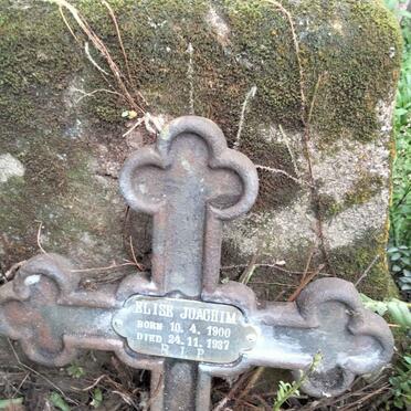 JOACHIM Elise 1900-1937