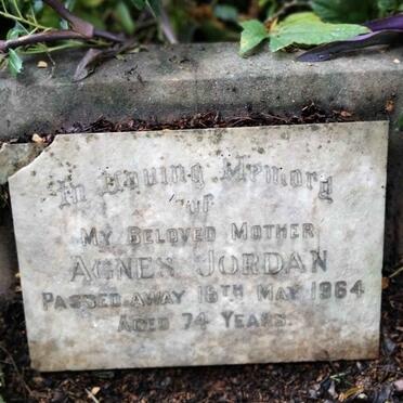 JORDAN Agnes -1964