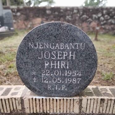 PHIRI Joseph 1954-1987